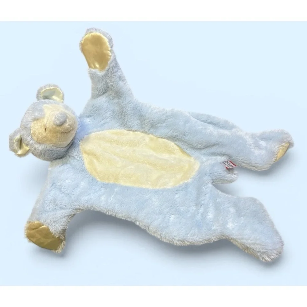 Douglas Baby Sshlumpies Blue Bear Plush Lovey Security Blanket Stuffed Animal